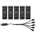 3.7V 1200mAH Lithium Battery with 5 in 1 Charger Cable C601