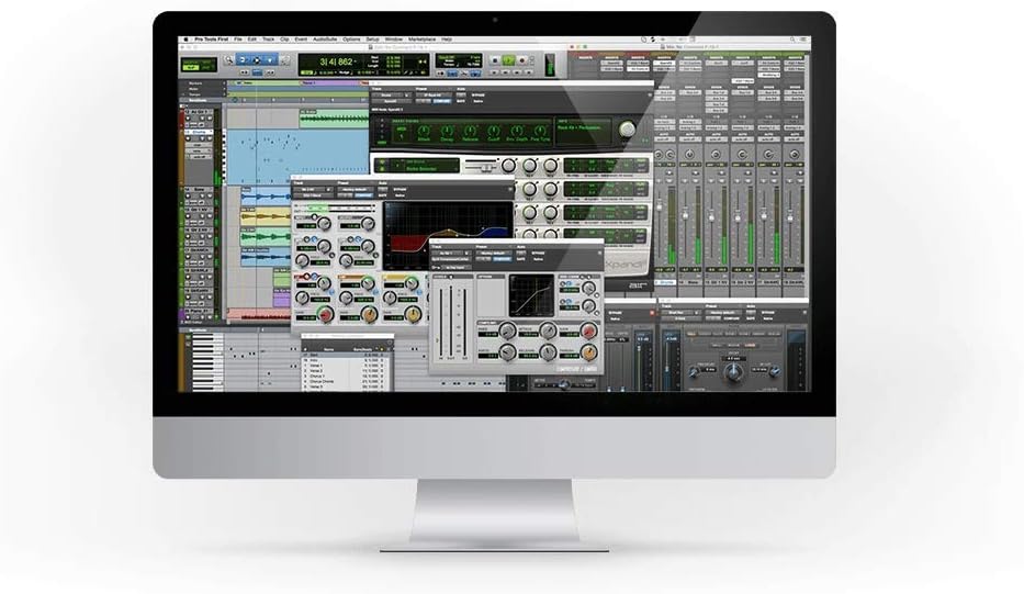 2x2 USB Type-C Audio Interface with Multimedia Monitors and Microphone Isolation Shield C476224