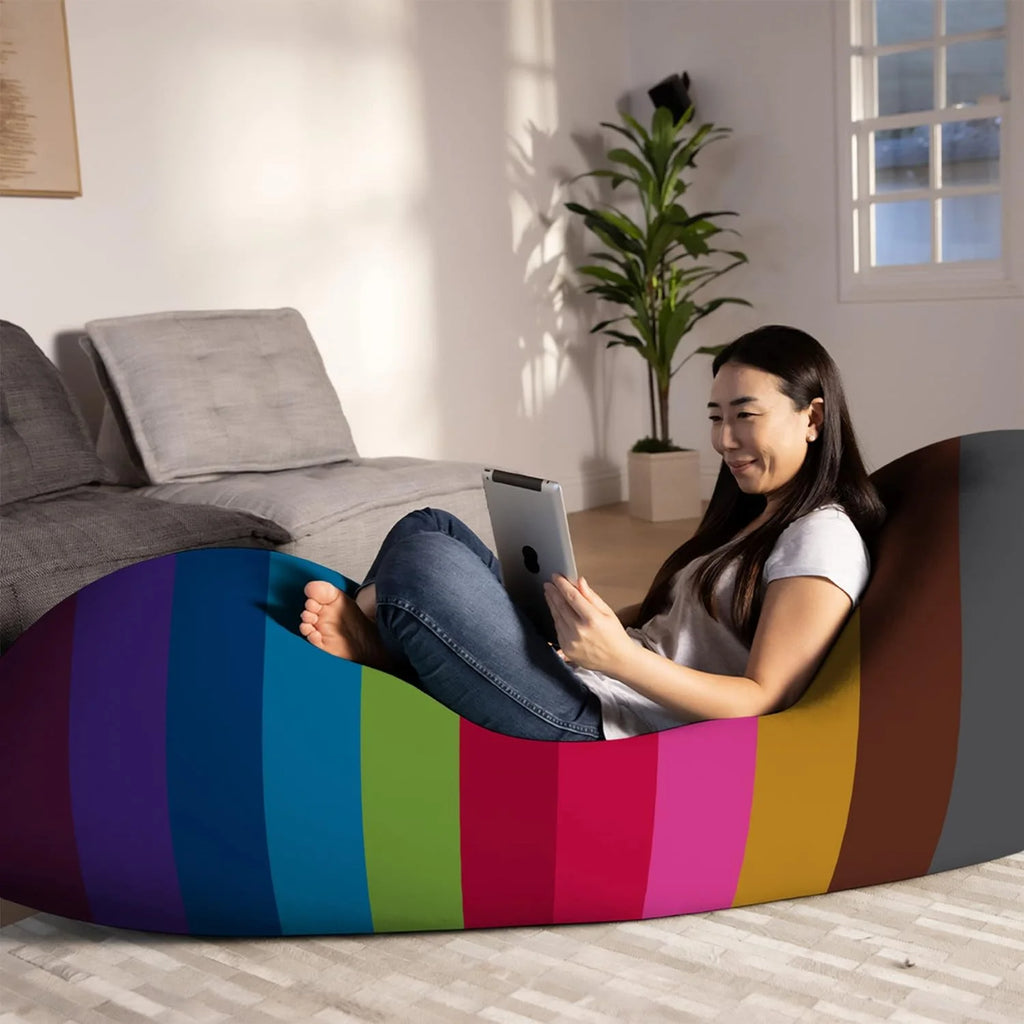 Oversized Plush Bean Bag Chair with Washable Cover B522