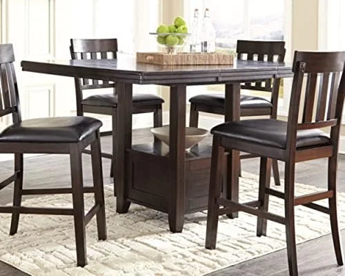 Dark Brown 36" Counter Height Dining Extension Table W330