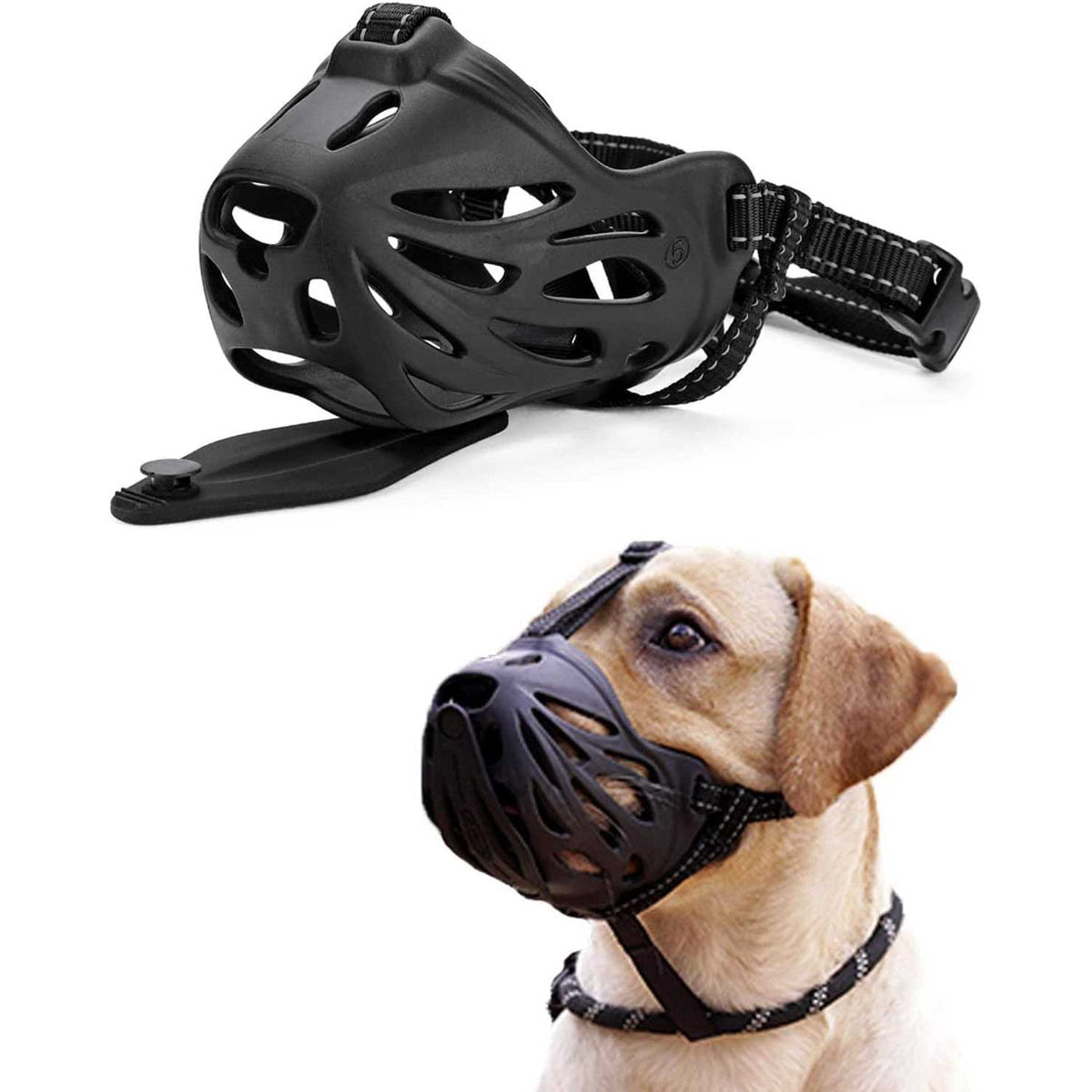 Adjustable Breathable Basket Dog Muzzle G604981