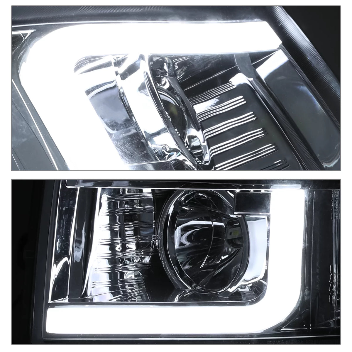 LED Projector Headlights Assembly for Chevy Silverado 1500 2500 3500 B571209