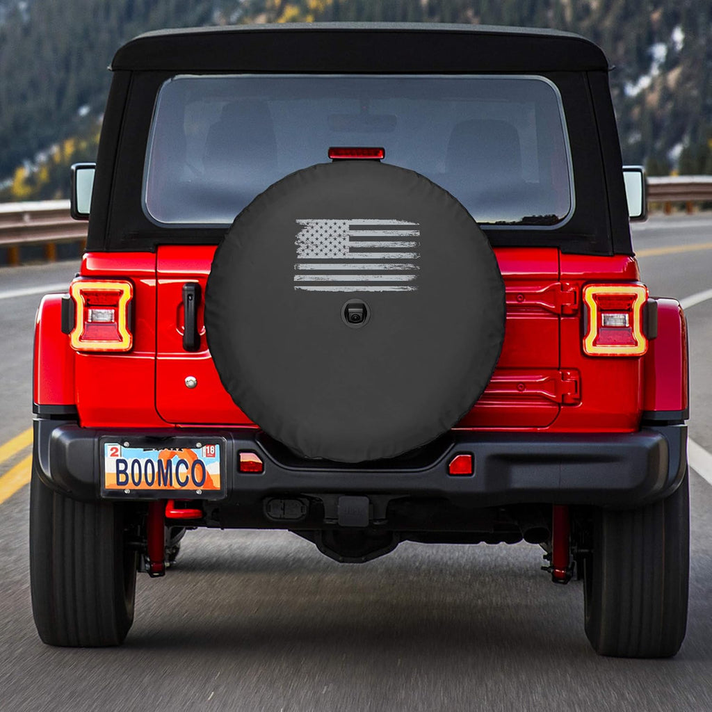 Soft JL Tire Cover with Back-up Camera B3848