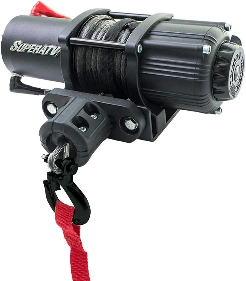 Black Ops 3500 lb Winch with Winch Mounting Plate W1905