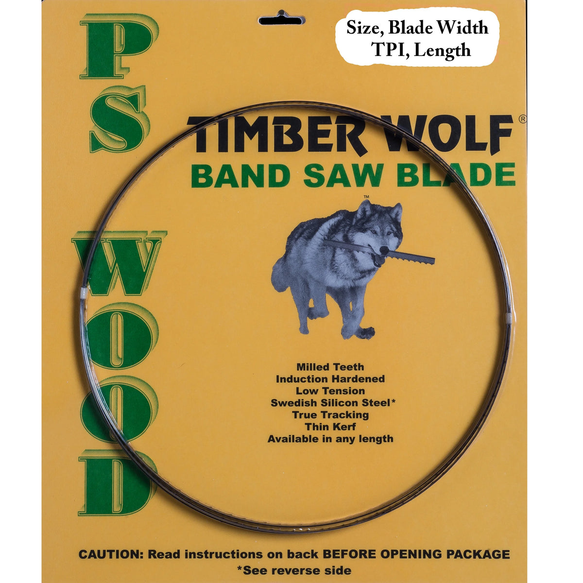 70-1/2" x 1/2" x 4TPI x .025" Band Saw Blade C77140