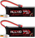 3S 11.1V 80C 5200mAh LiPo Battery with Deans T Plug 2 Packs E1866