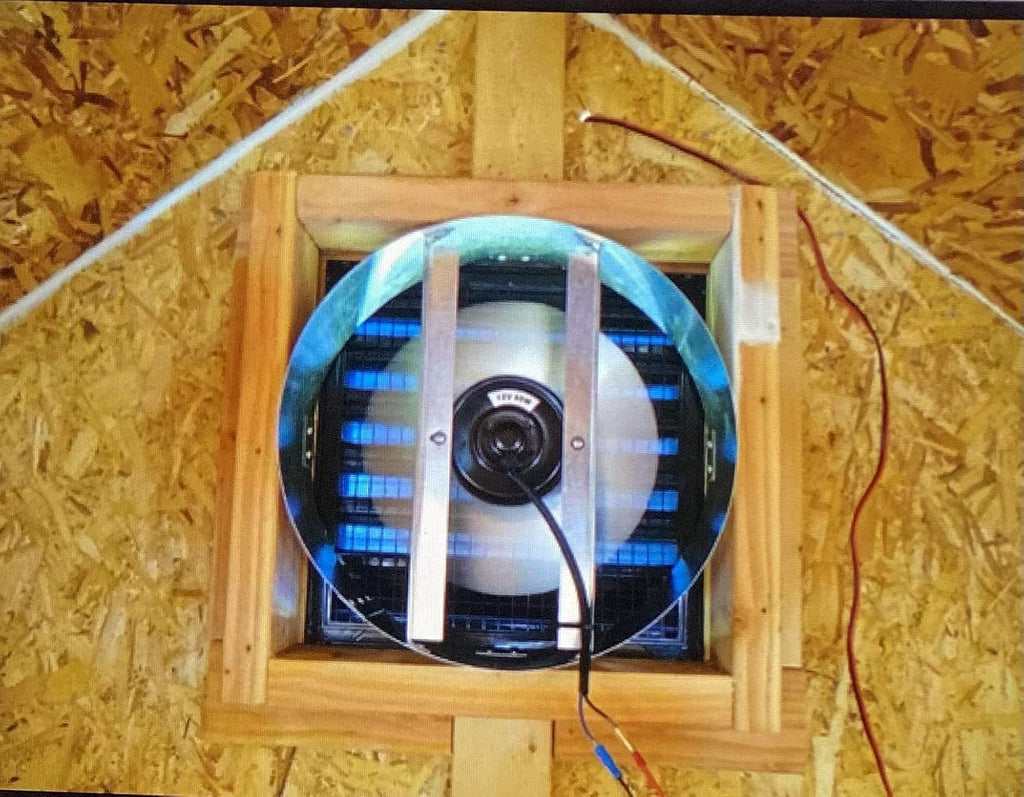 Solar Attic Fan with 12" Fan Housing M4455