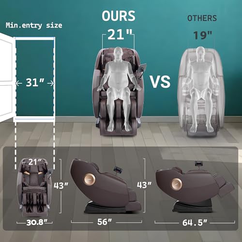 Zero Gravity Full Body Massage Chair with 14 Massage Points L232028