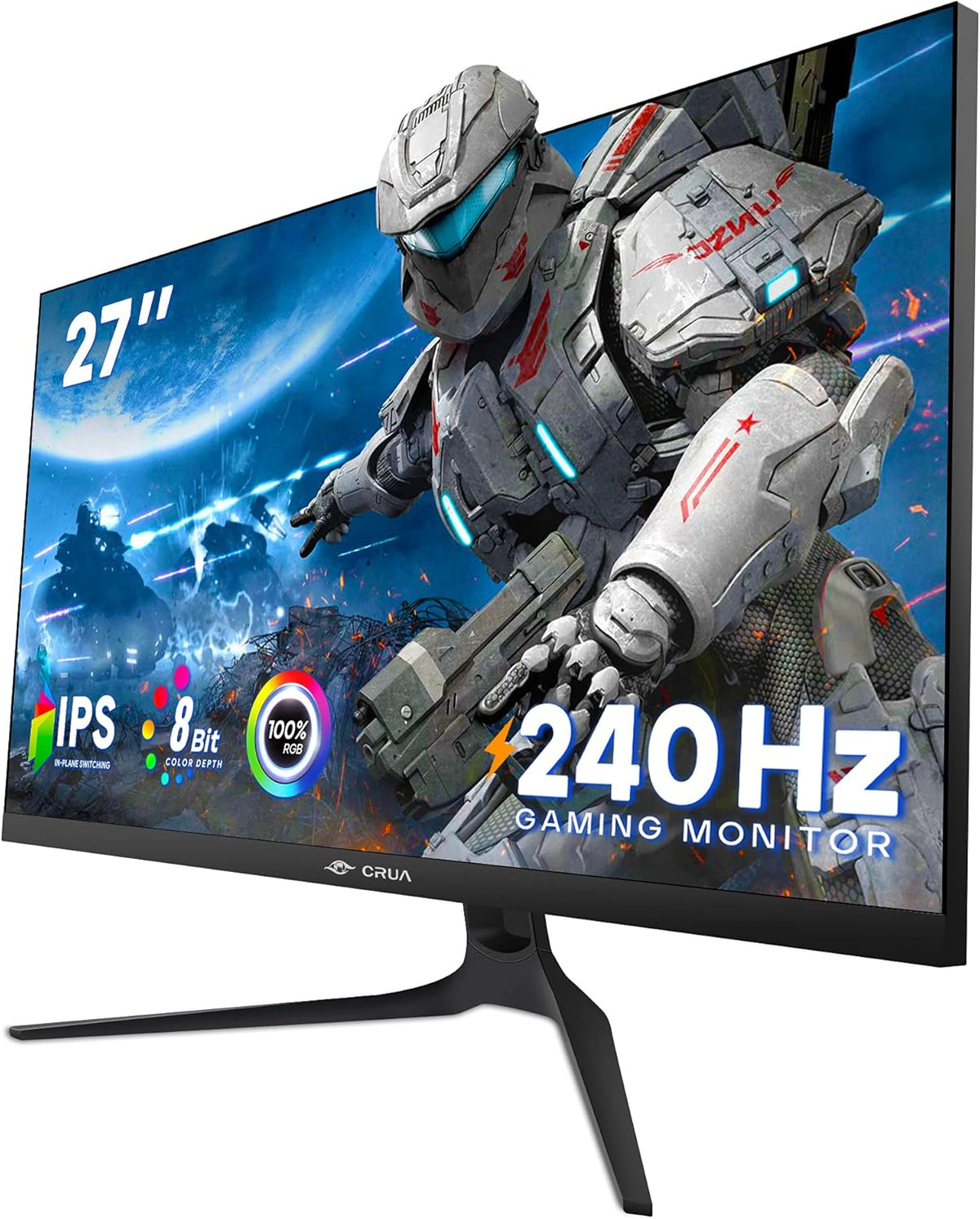 27 inch 240hz IPS Gaming Monitor, Full HD Frameless 100% sRGB, 1080P, 1ms Response Time L1492