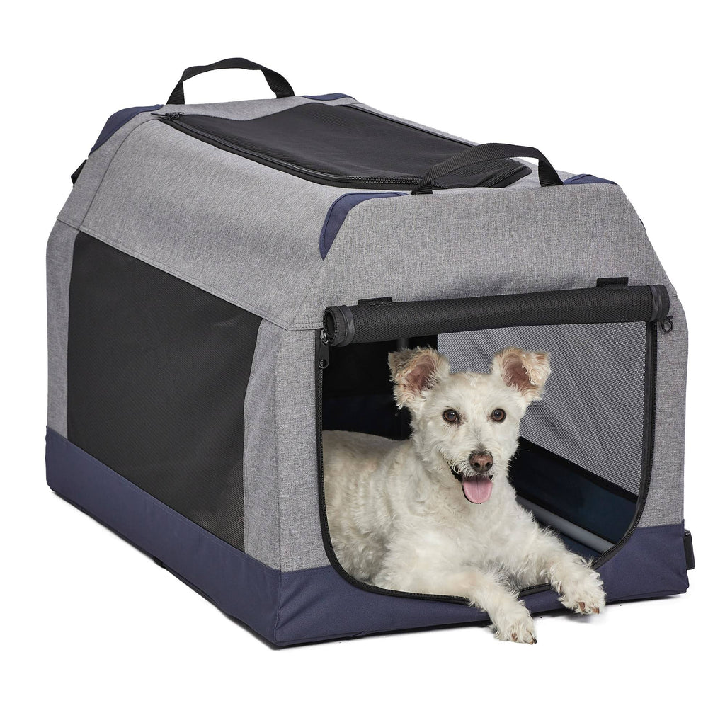 Gray Medium Dog Tent Crate S776