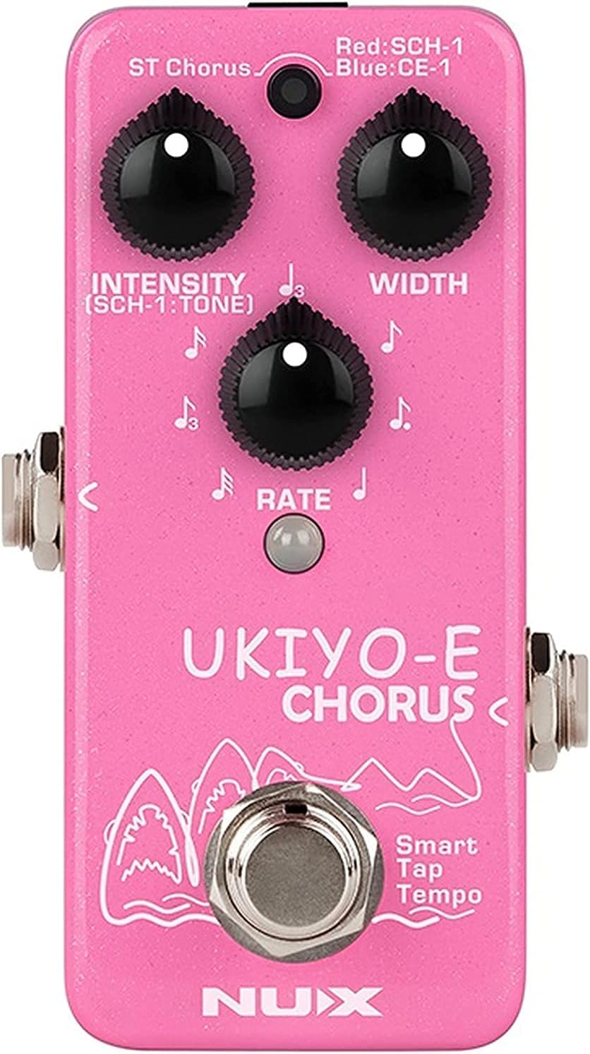 Mini Chorus Guitar Effects Pedal Bundle with Tuner U5112