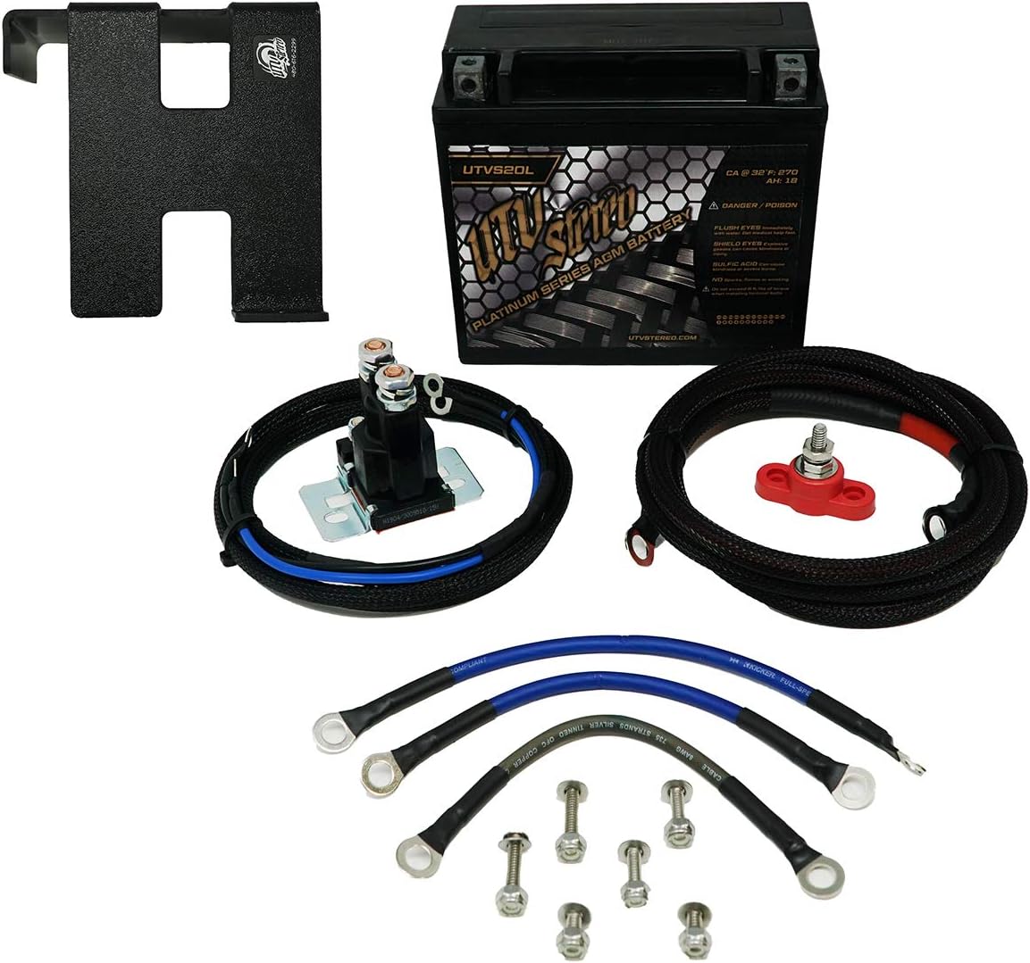 UTV Stereo Second Battery Kit T42720