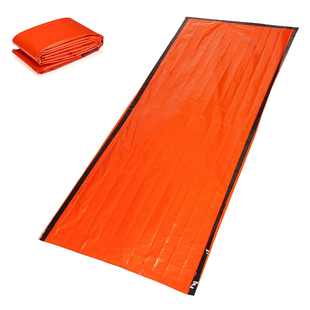 Waterproof Poncho Raincoat, Sleeping Bag, and Tent Shelter O39426