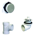 White PVC Bath Drain K37105