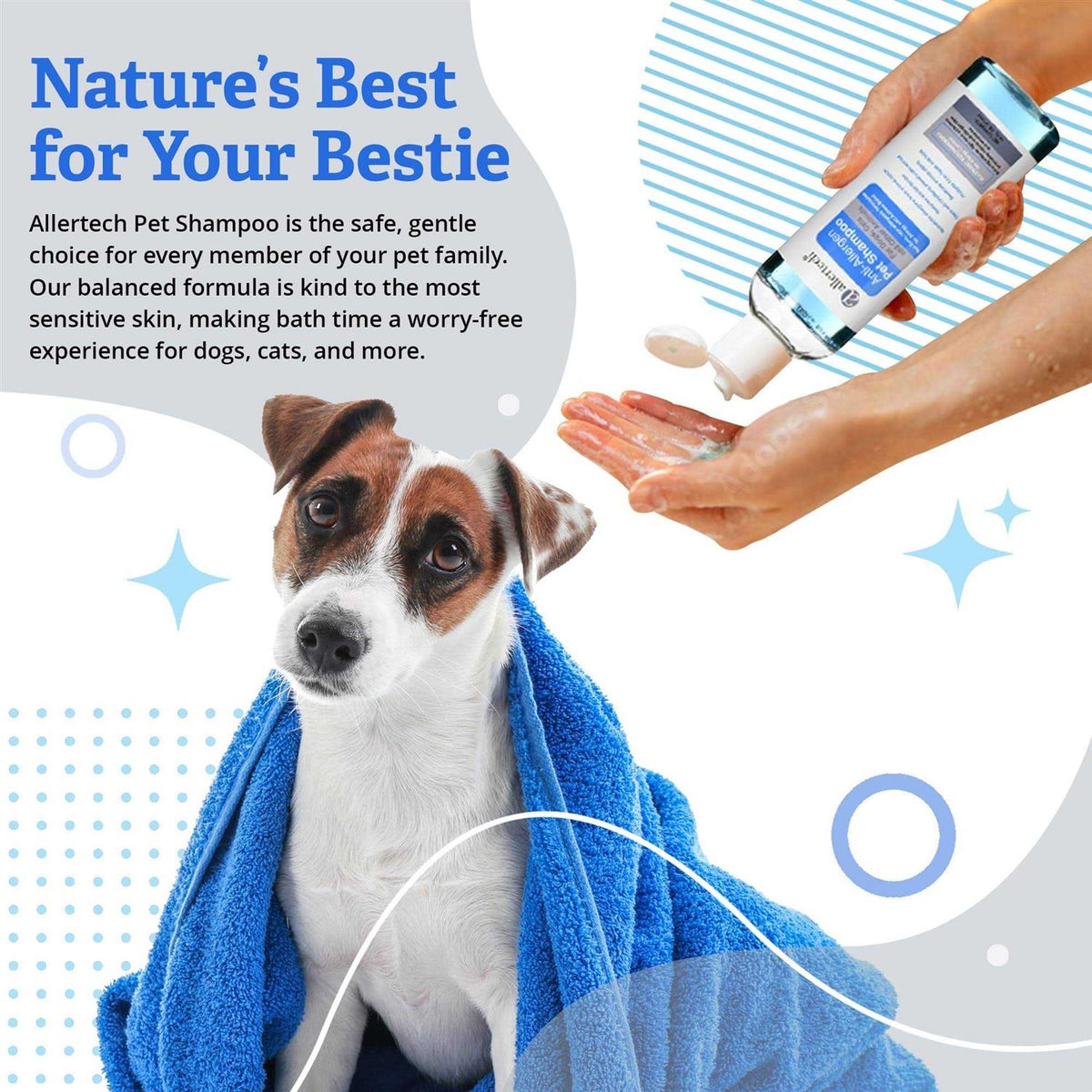 Anti-Allergen Pet Shampoo 16-oz Bottle Y8812