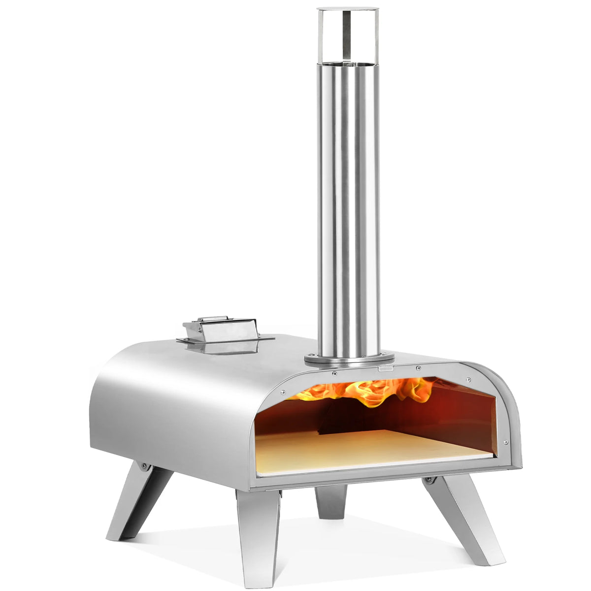 Portable Stainless Steel Wood Pellet Pizza Oven S22939