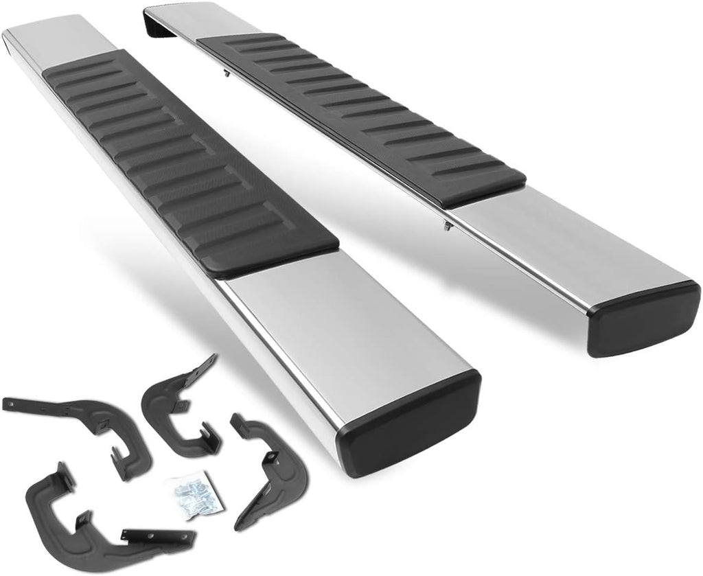 6 Inch Chrome Running Boards Side Step Bars S17159