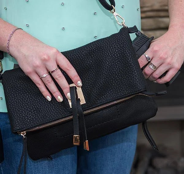 Smokey Brown Concealed Carry Purse B1877