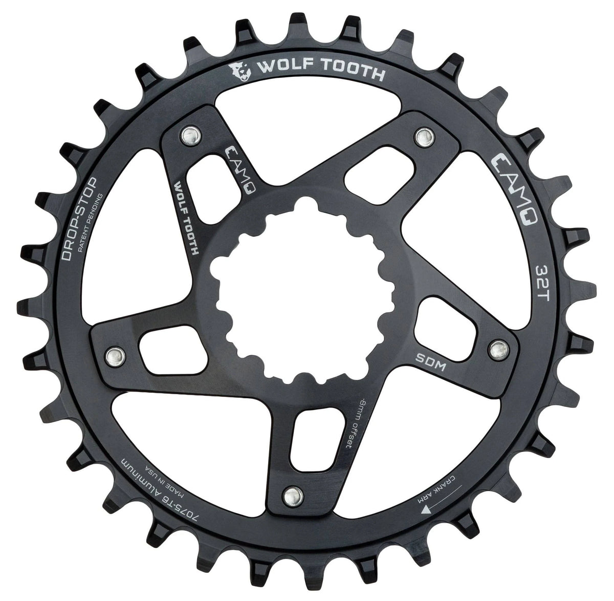 Camo Aluminum Chainring 34-38t K92523