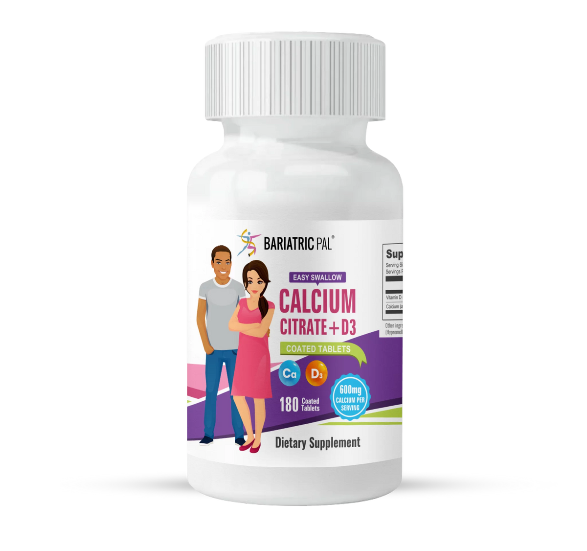 Bariatric Multivitamin & Calcium Citrate Chewable Tablets 30-Day Supply U164