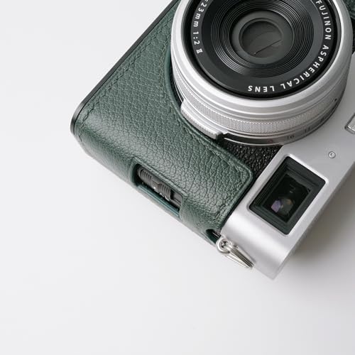 Genuine Leather Camera Half Case with Metal Base Plate C193148