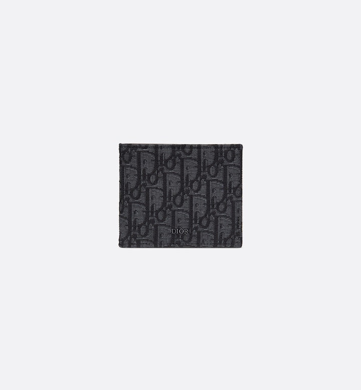 Black Jacquard Wallet X832687