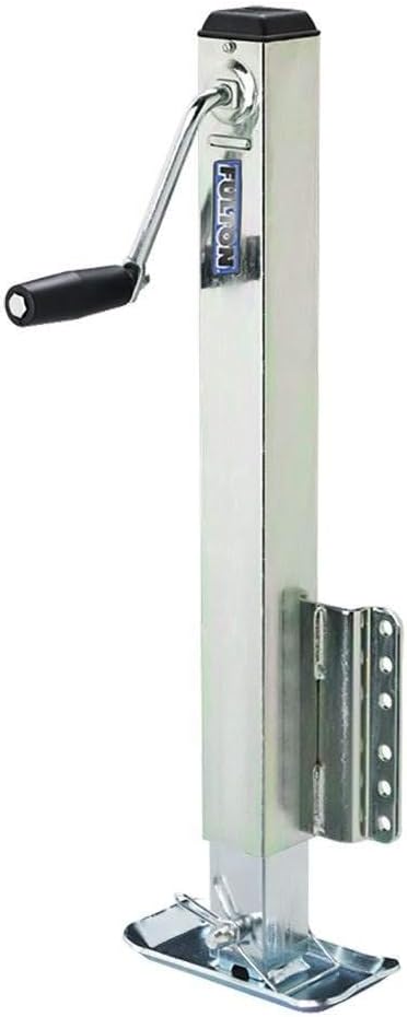 Bolt-On Trailer Tongue Jack with Drop Leg, 5000 lb. Weight Capacity T27481