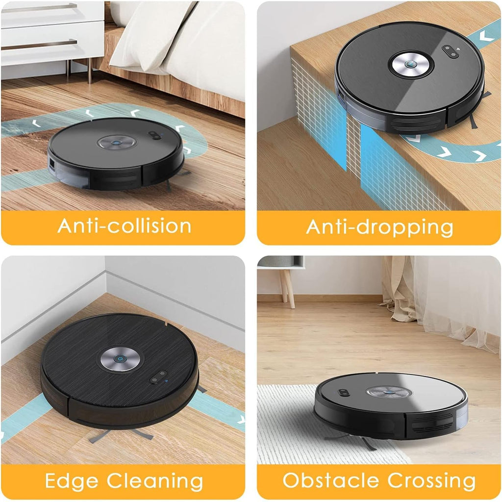 2200Pa Robot Vacuum and Mop Combo U717619