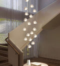 18 Lights Crystal Chandelier Pendant Light Fixture P48108