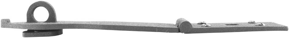 Black Wrought Iron Hasp Lock 8.5 X 1.75 Powder Coated Pack of 10 O542980