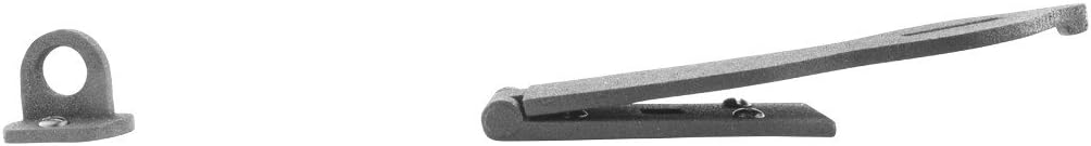 Black Wrought Iron Hasp Lock 8.5 X 1.75 Powder Coated Pack of 10 O542980