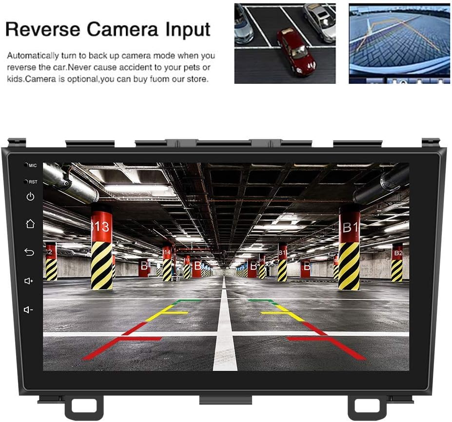 9 Inch Touch Screen Car Stereo Radio with Navigation Bluetooth Backup Camera L552