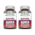 Quercetin 500mg Veggie Capsules 120 Count 2 Pack E6486