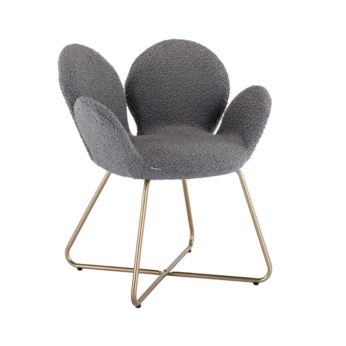 Velvet Accent Chair with Metal Legs, 2PC/SET A8796