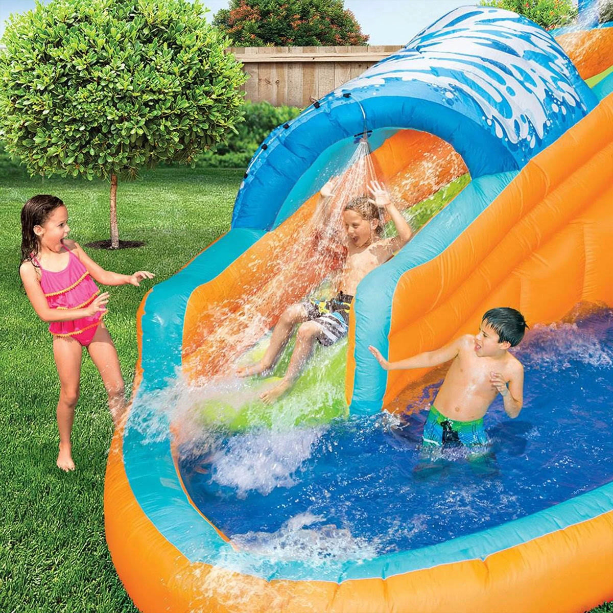 Kids Inflatable Water Slide Splash Park D924
