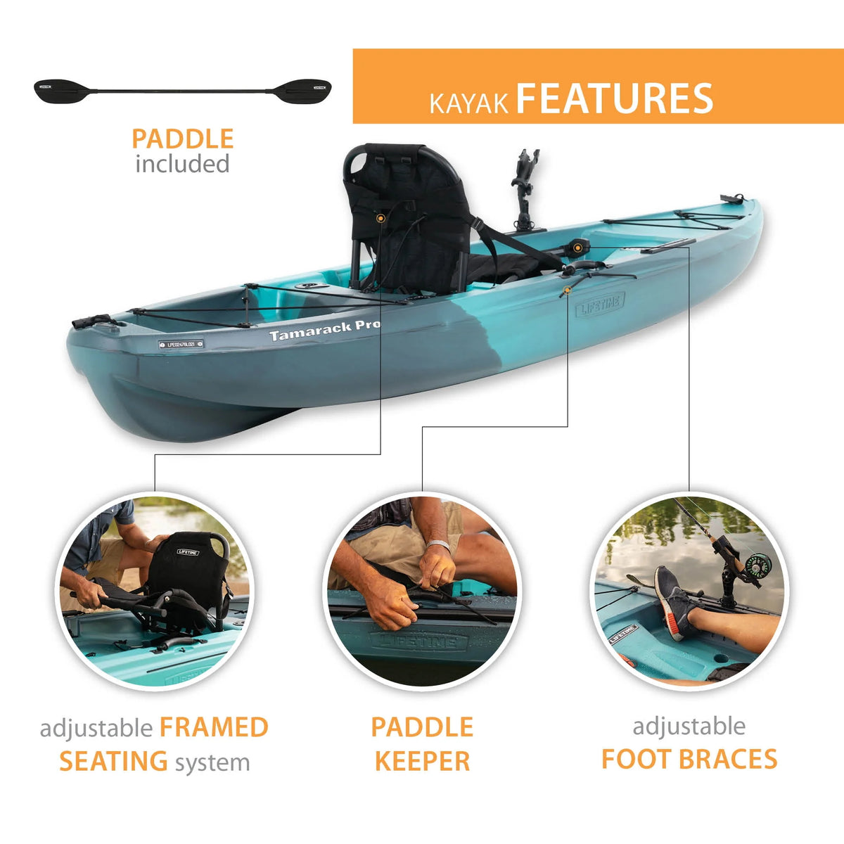 123 inch Sit-on-Top Kayak S208532