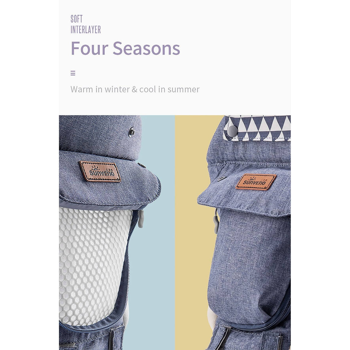 3-in-1 Ergonomic Baby Carrier G7628