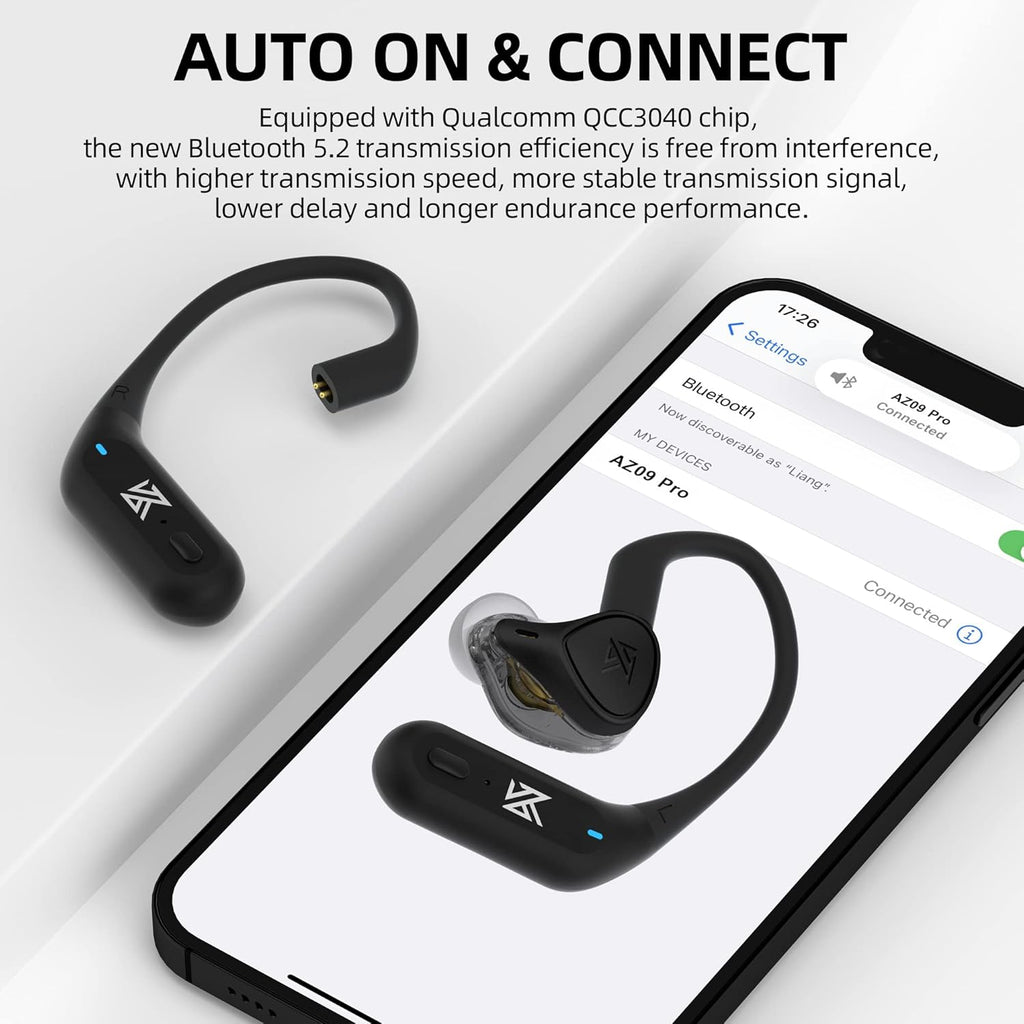 Wireless Adapter Cable Bluetooth 5.2 Ear Hook B762805
