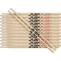 12-Pair American Classic Hickory Drumsticks T360