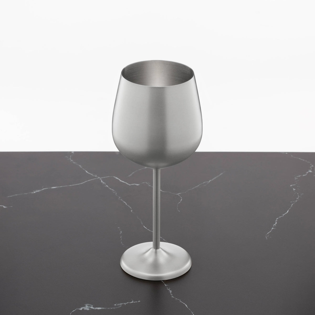 Set of 4 18 Ounce Stainless Wine Glass E6229