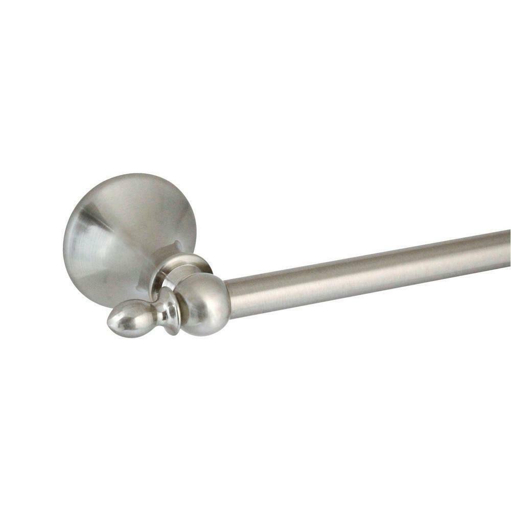 4-Piece Bathroom Accessories Set in Satin Nickel D38371
