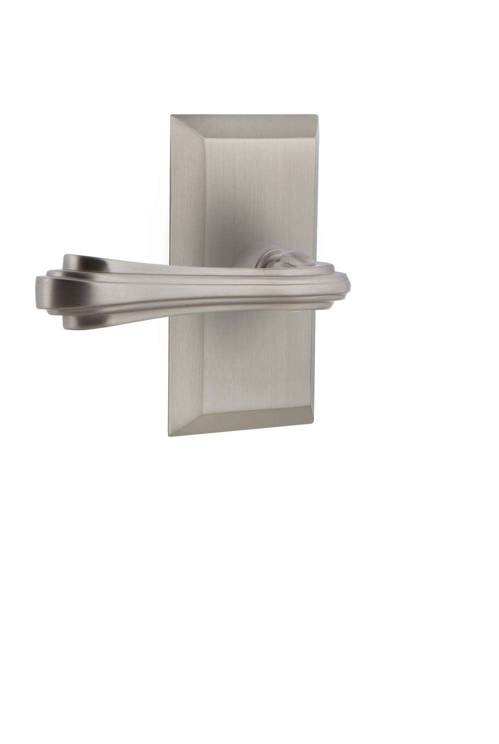Fleur Passage Door Lever Set - Satin Nickel X618657