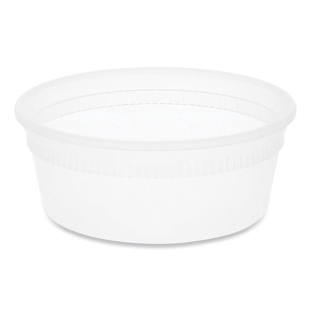 Translucent 8 oz Microwavable Container Y516