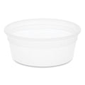 Translucent 8 oz Microwavable Container Y516