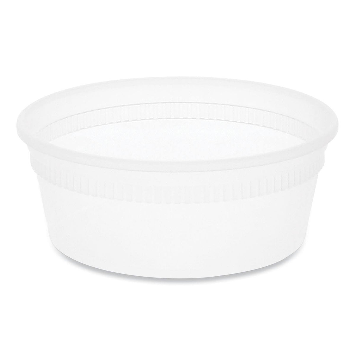 Translucent 8 oz Microwavable Container Y516