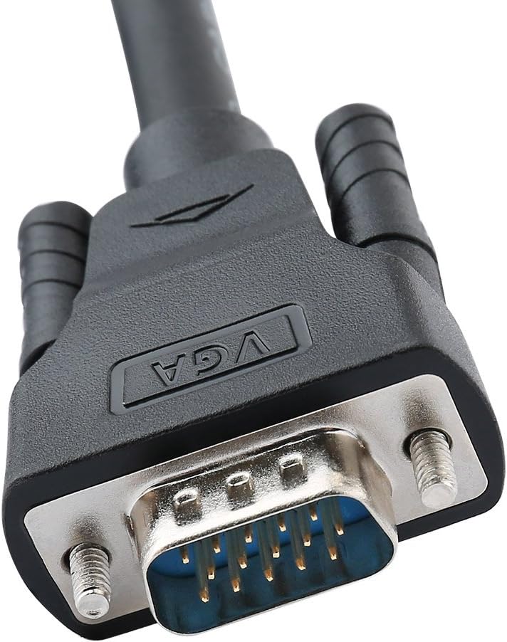 Black VGA Cable 150 Feet Pack of 2 S613