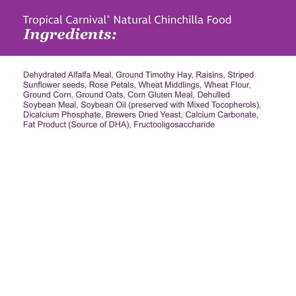 Natural Chinchilla Food Biscuits T14987