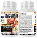 Candida Cleanse Capsules with Herbs Enzymes 100 capsule L582
