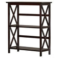 Espresso Etagere Bookcase Q88664