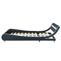 Faux Leather Upholstered Platform Bed Frame Queen Size C7433